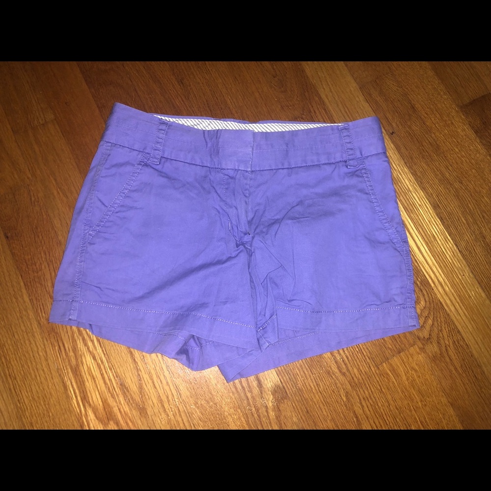 J Crew Purple Shorts